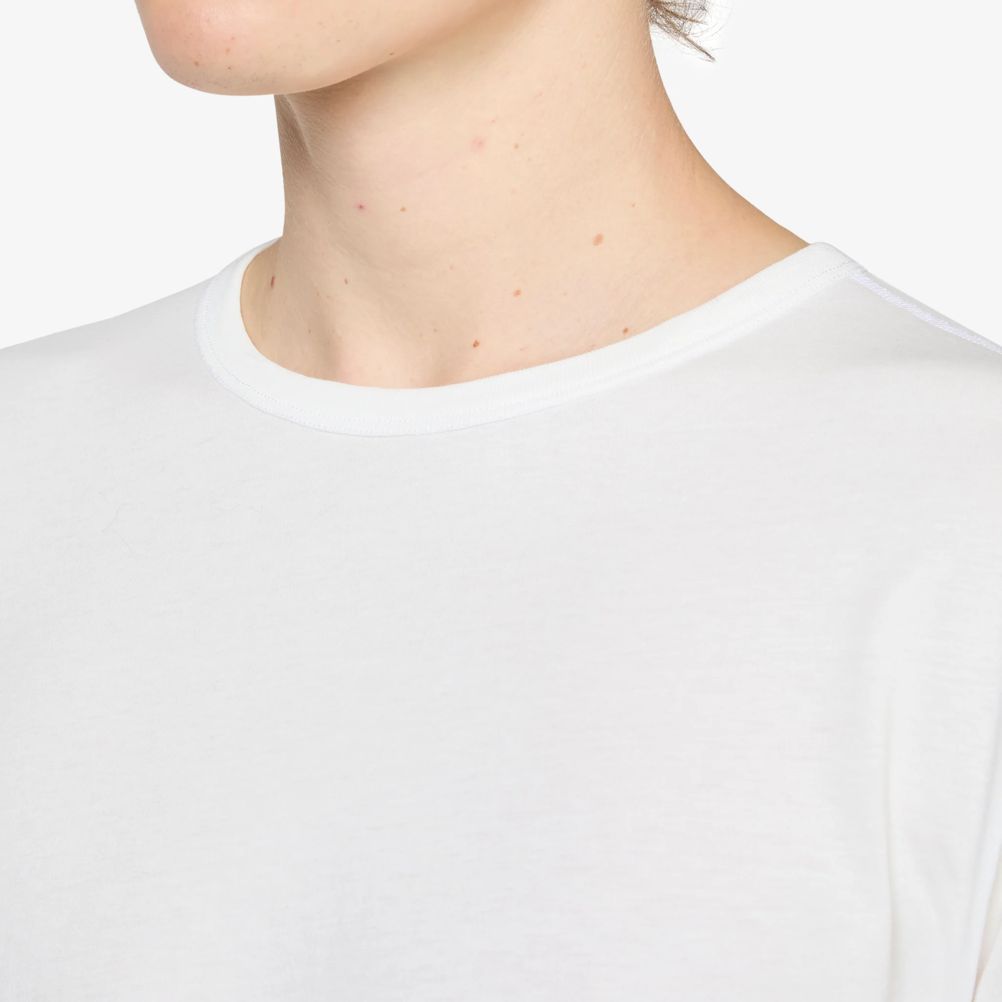 New Box T-Shirt White Clean Jersey - Image 2