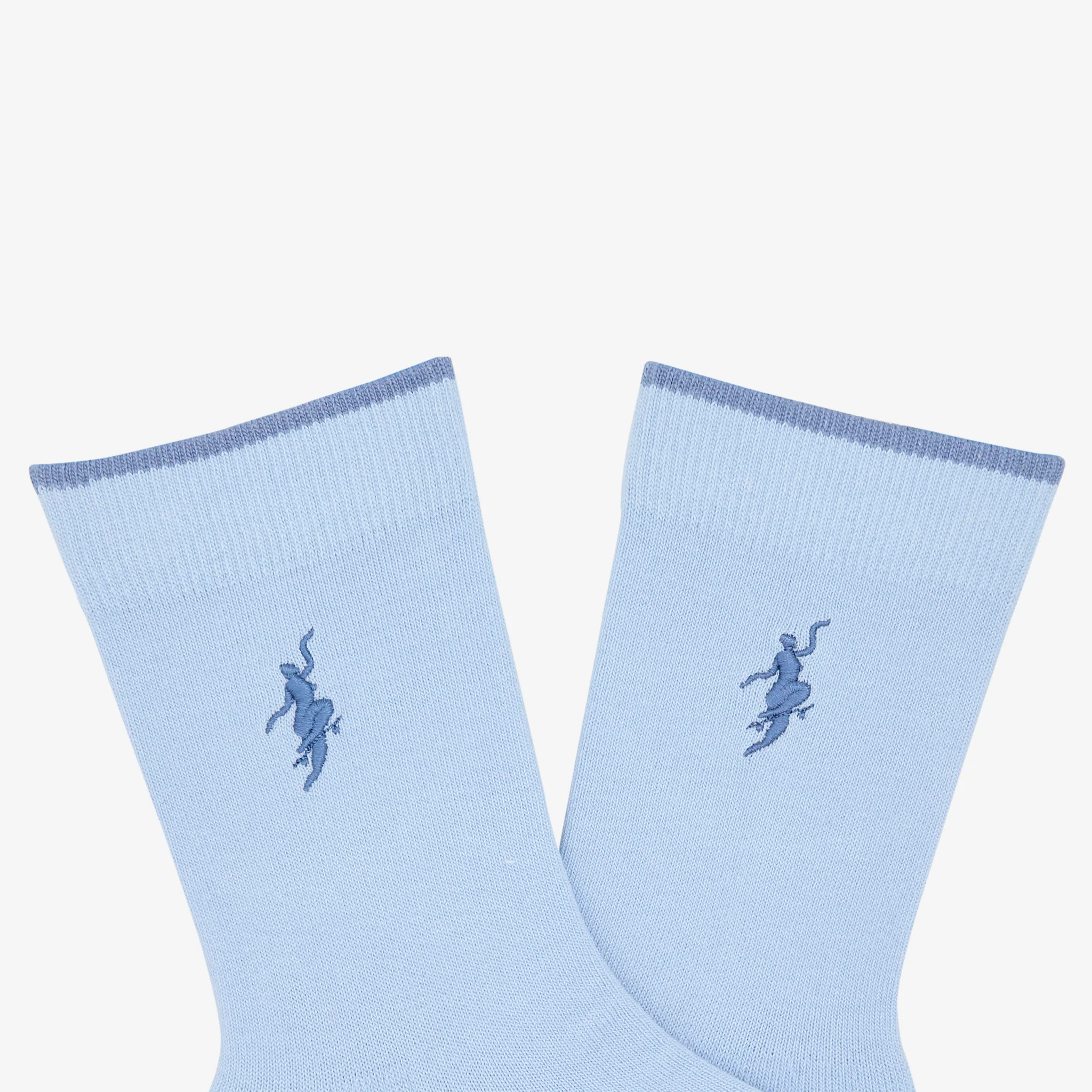 No Complies Forever Business Socks Light Blue - Image 2