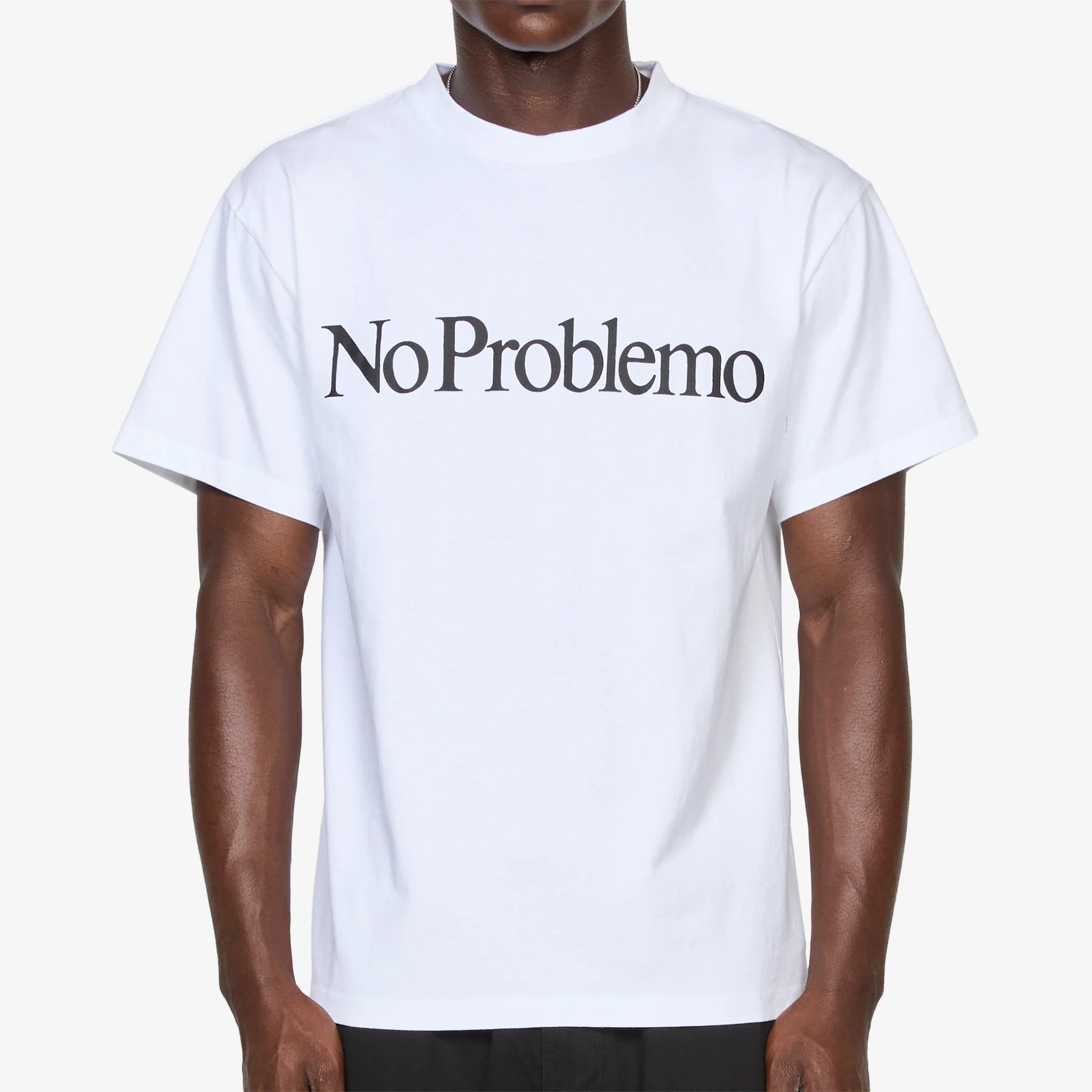 No Problemo T-Shirt White - Image 4