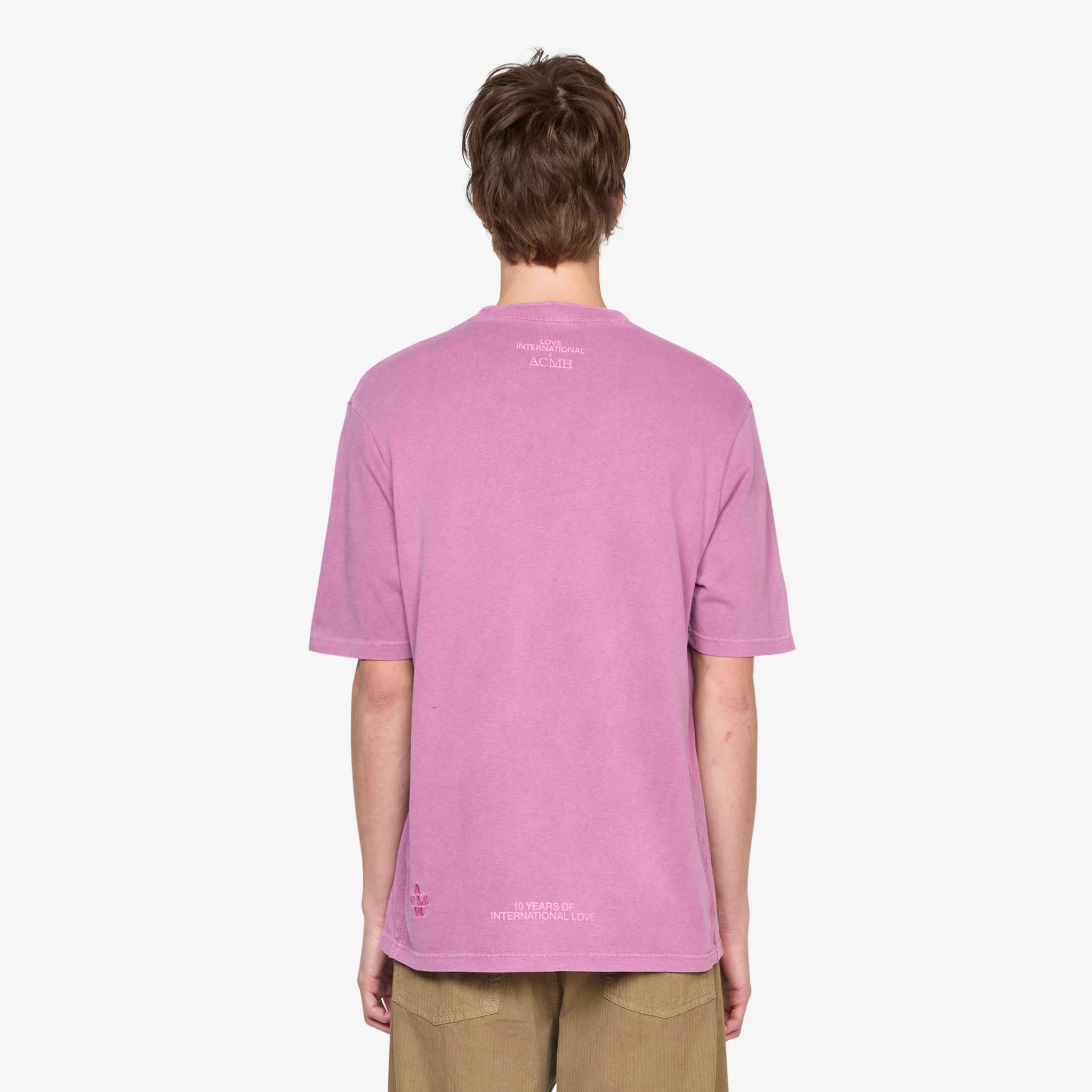 Our Love T-Shirt Acid Pink - Image 5