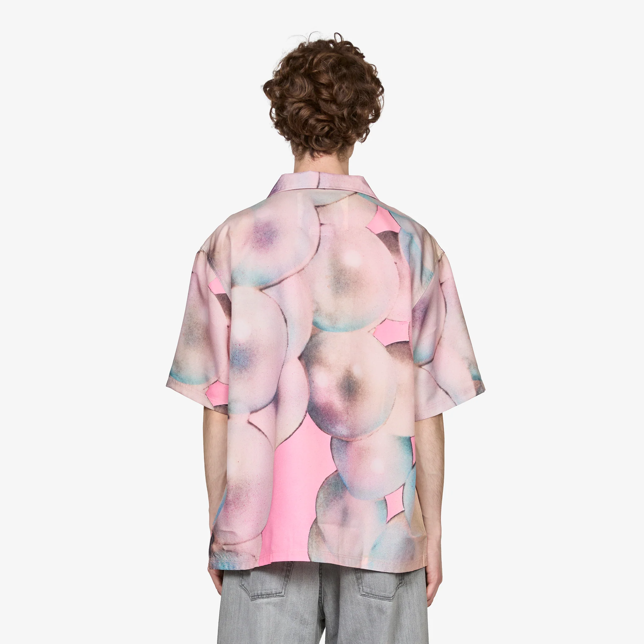 Pearl Button Up Pink - Image 2