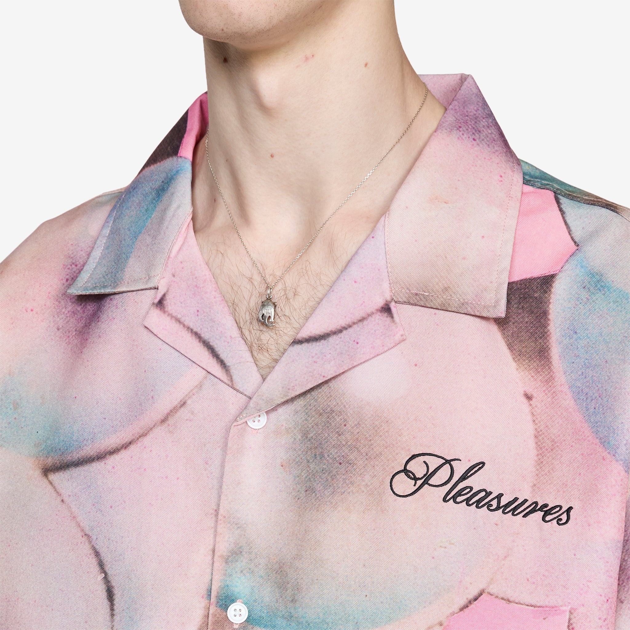 Pearl Button Up Pink - Image 3