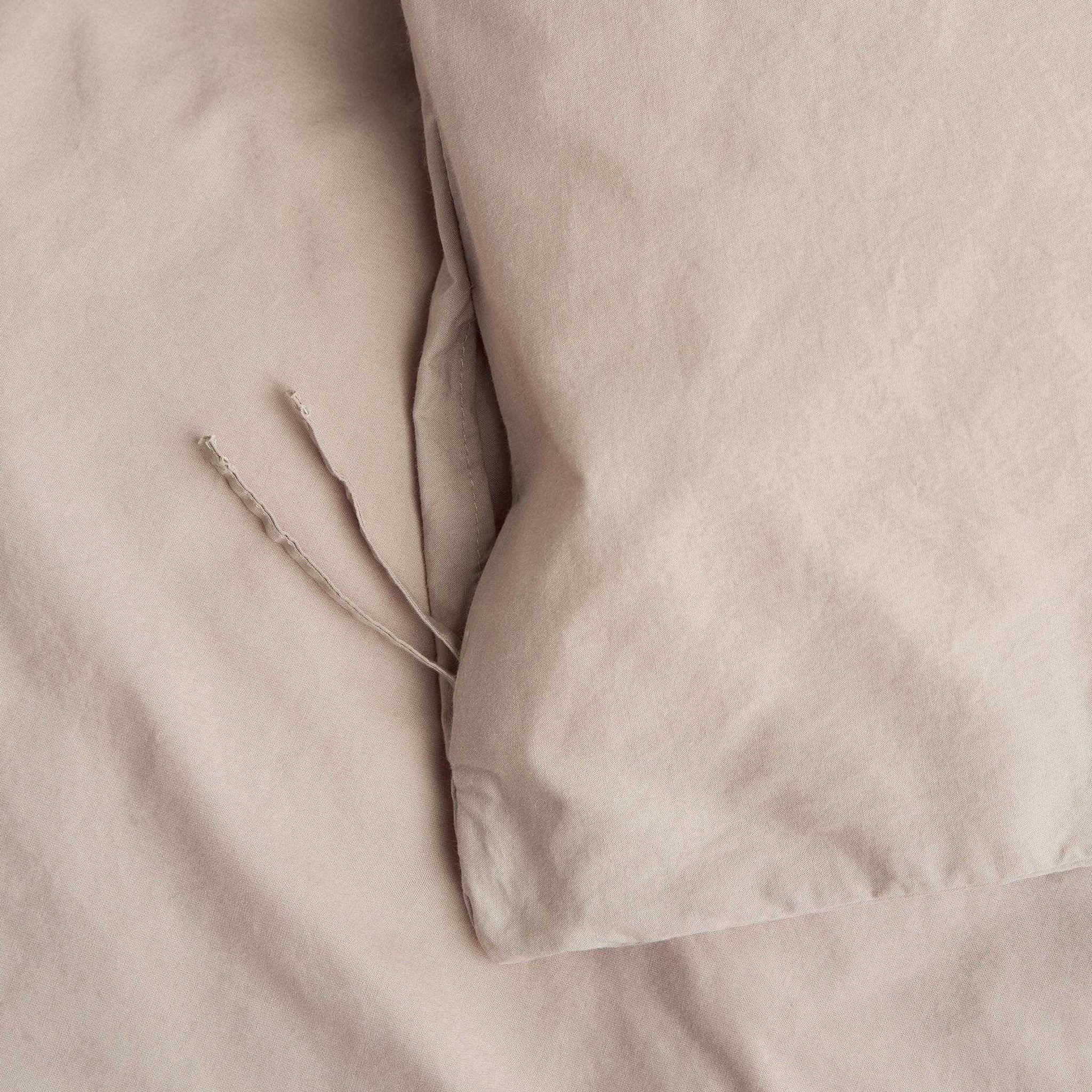 Percale Duvet Cover Clay - Image 3