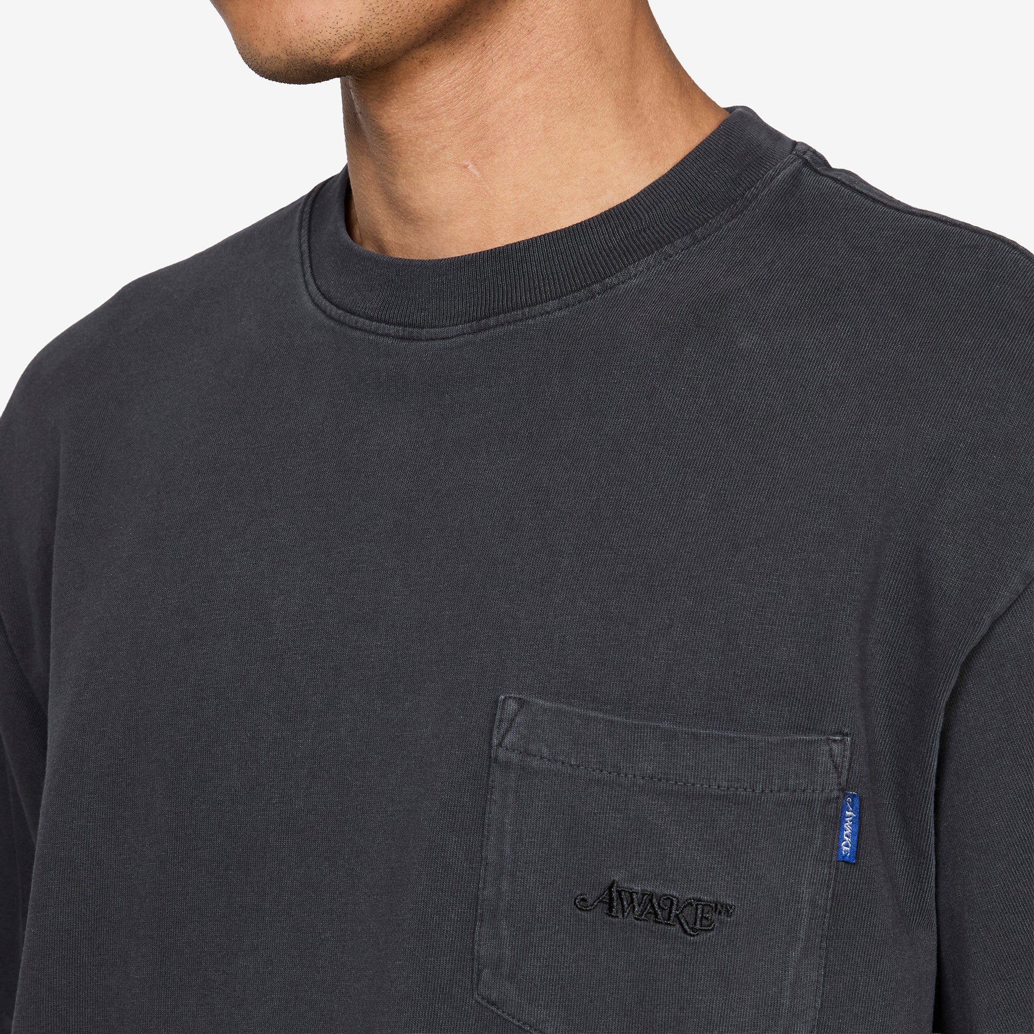 Pocket T-Shirt Black - Image 2