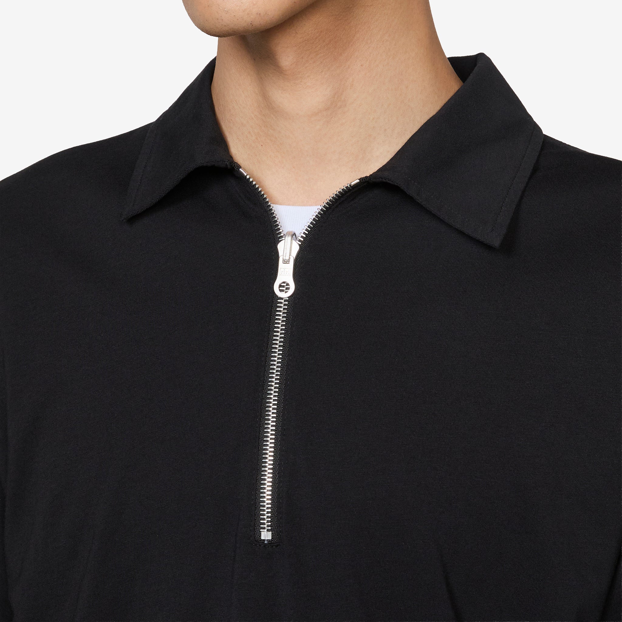 Reversible Polo Shirt Black - Image 4