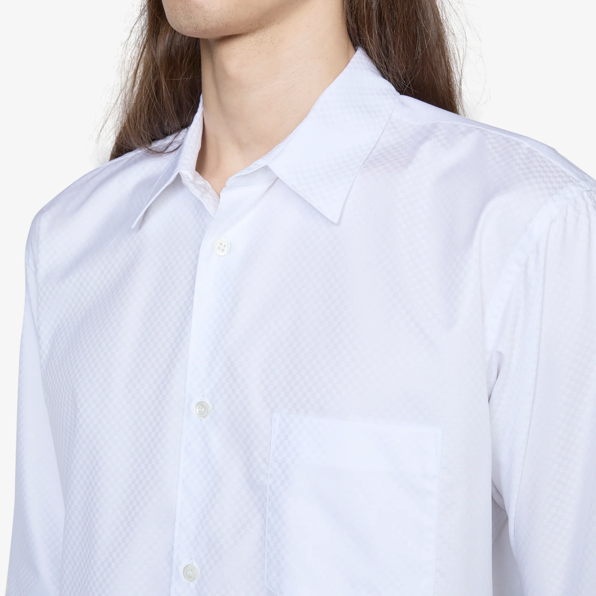 Shirt White | Stripe - Image 6