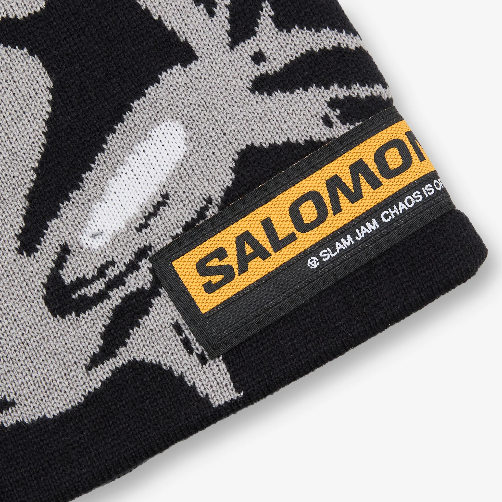 Slam Jam x Beanie Deep Black | Castelrock | White - Image 3