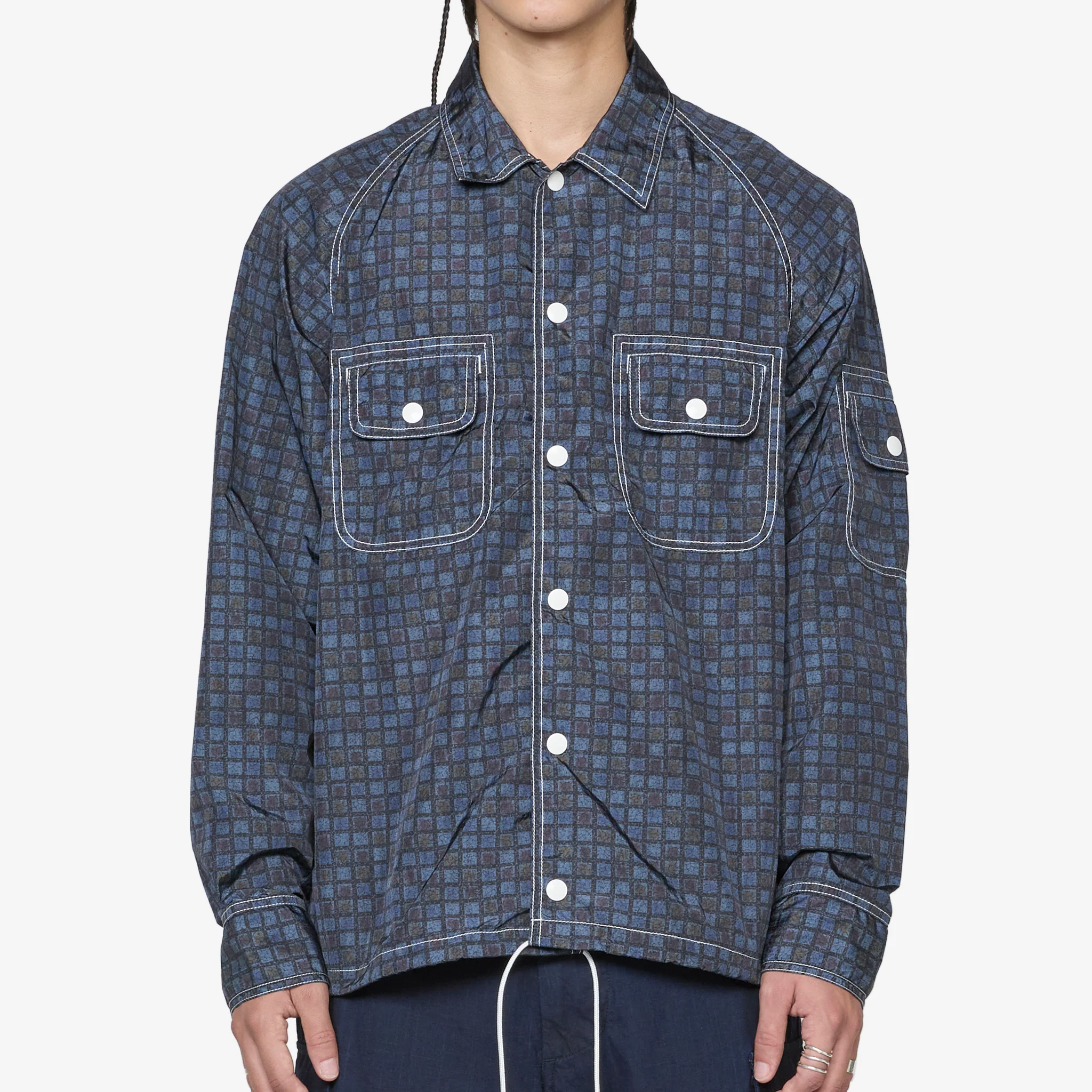 Sports SHT-JAC Nylon Print Navy - Image 9