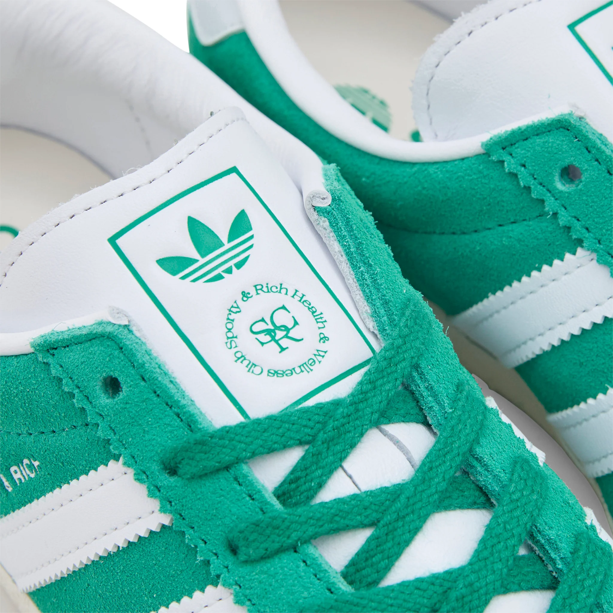Sporty & Rich x Women's Blanc Court Green | Cloud White | Off White - Image 3