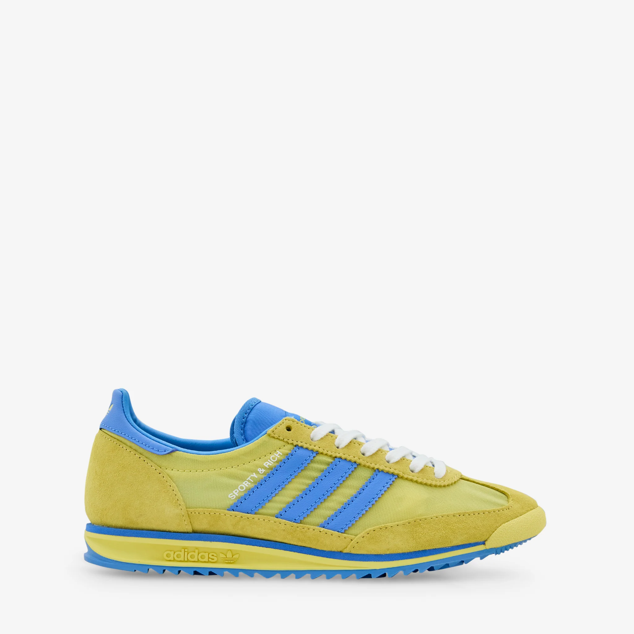 Sporty & Rich x Women's SL72 Light Yellow | Real Blue | Cloud White - Image 2
