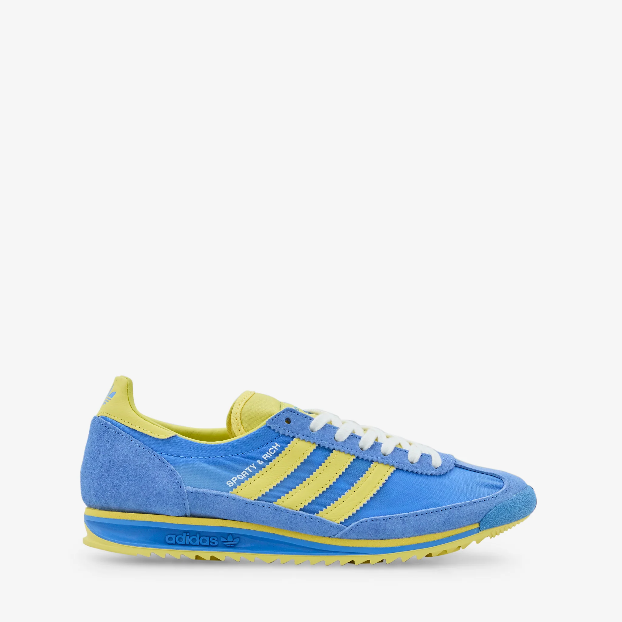 Sporty & Rich x Women's SL72 Real Blue | Light Yellow | Cloud White - Image 2