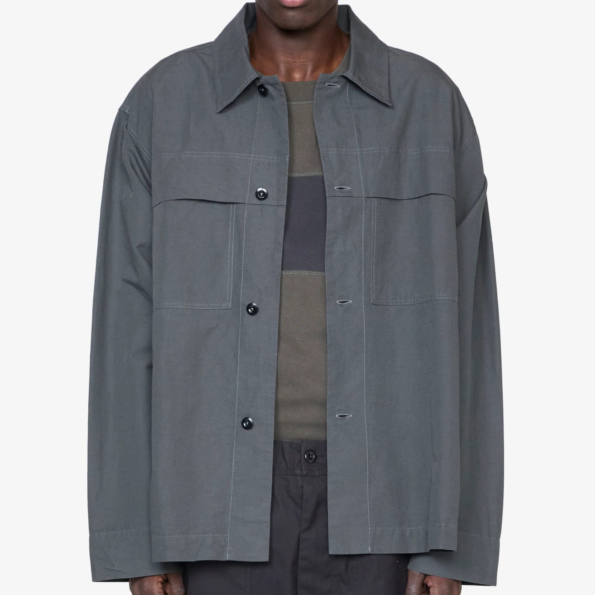 Storm Flap Shirt Carbon - Image 6