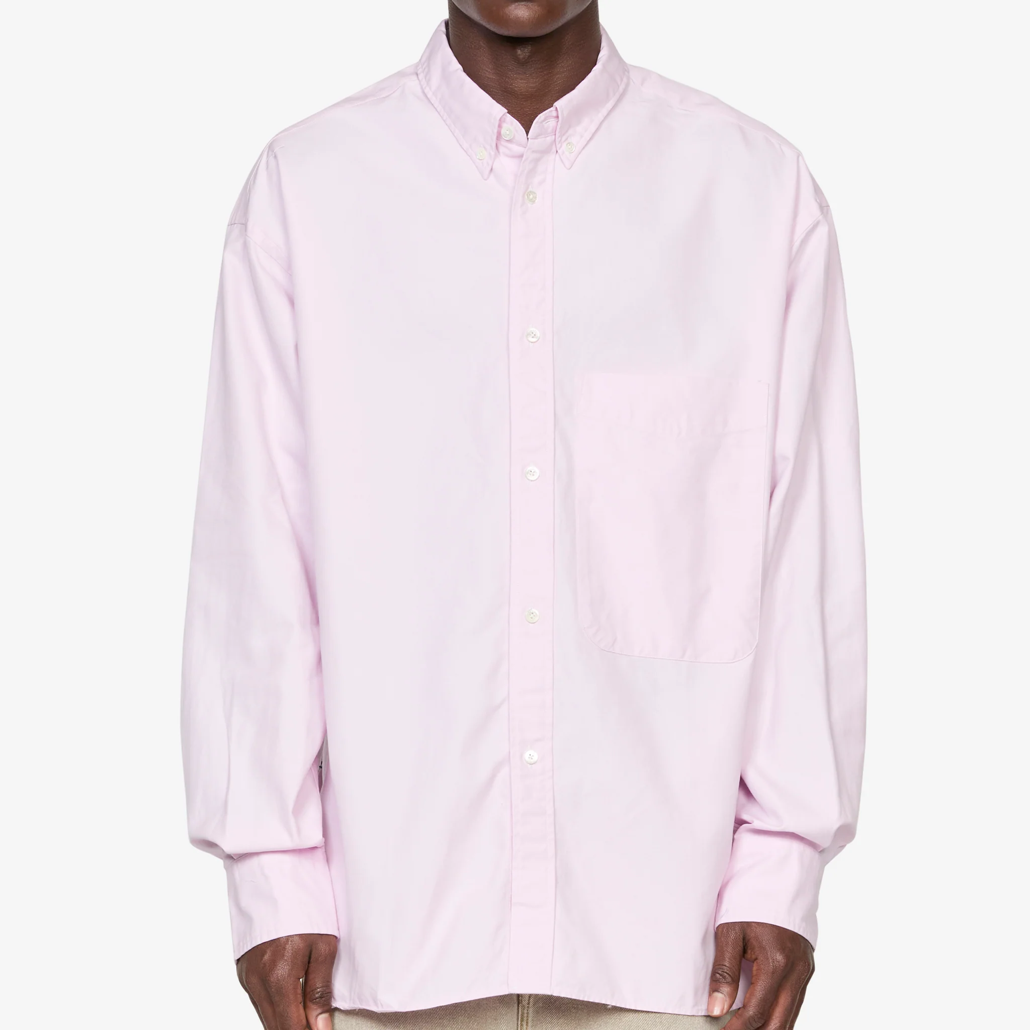 Studio Nicholson x Lisa Oxford Shirt Pink - Image 5