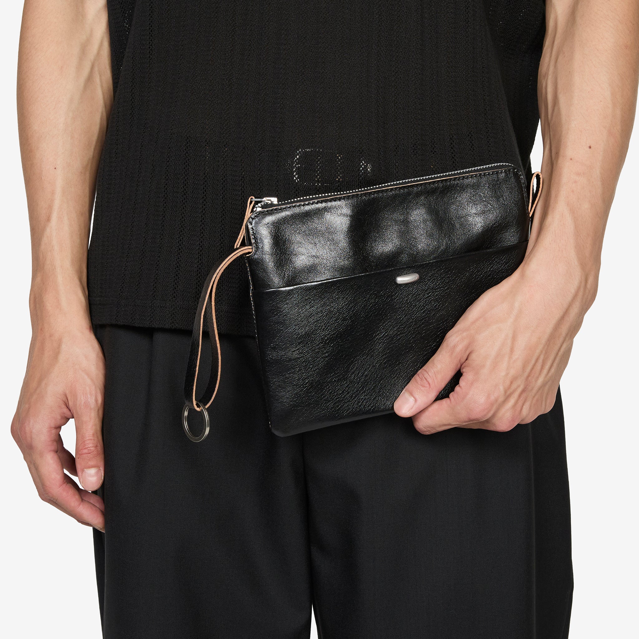 Supporter Organizer True Dye Black Leather - Image 2