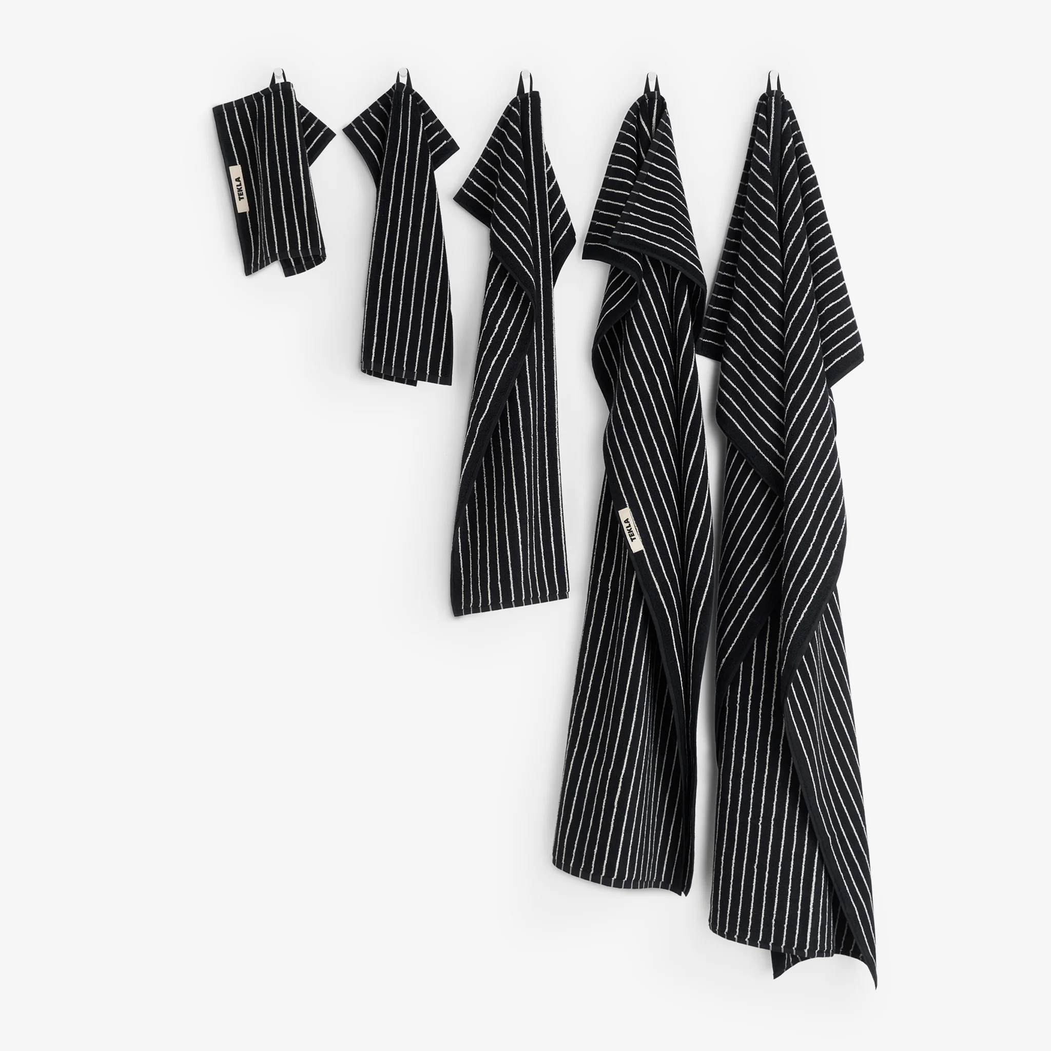 Terry Towel Black Stripes - Image 4