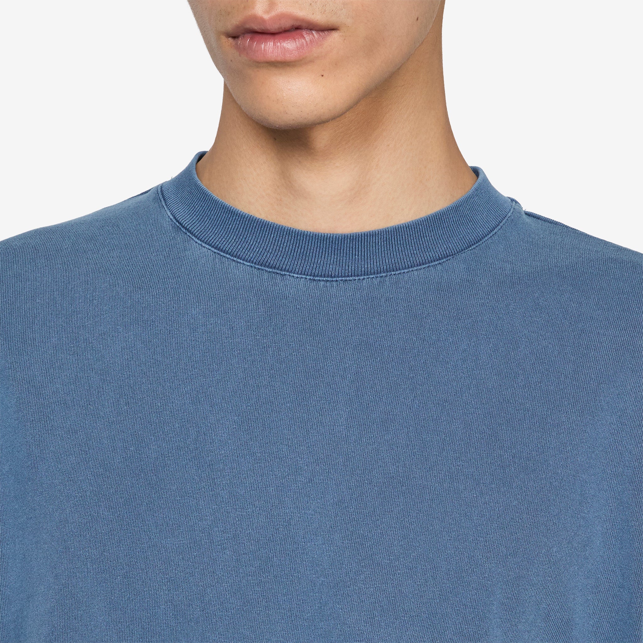 Tide Double T-Shirt Indigo | Bone - Image 4