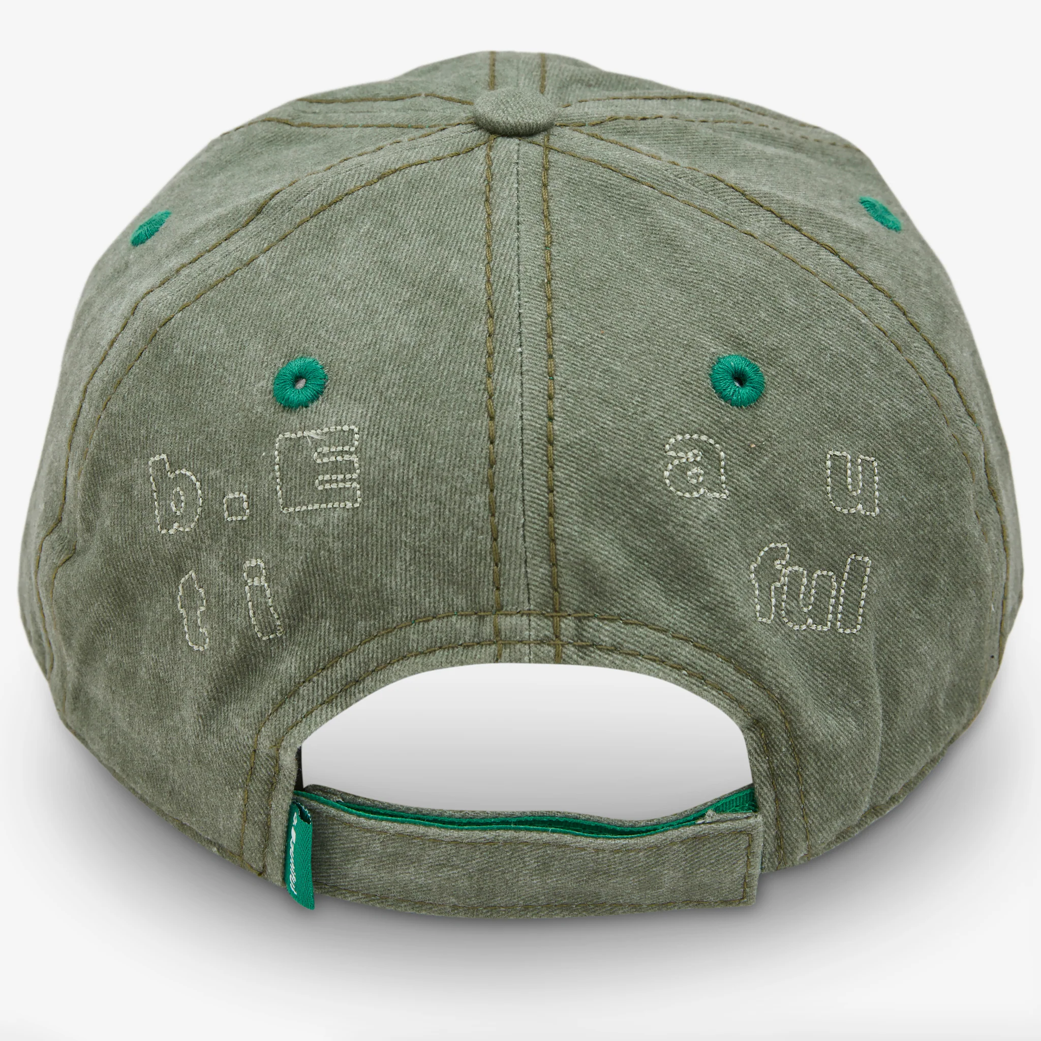 Vapor 6 Panel Hat Moss - Image 2