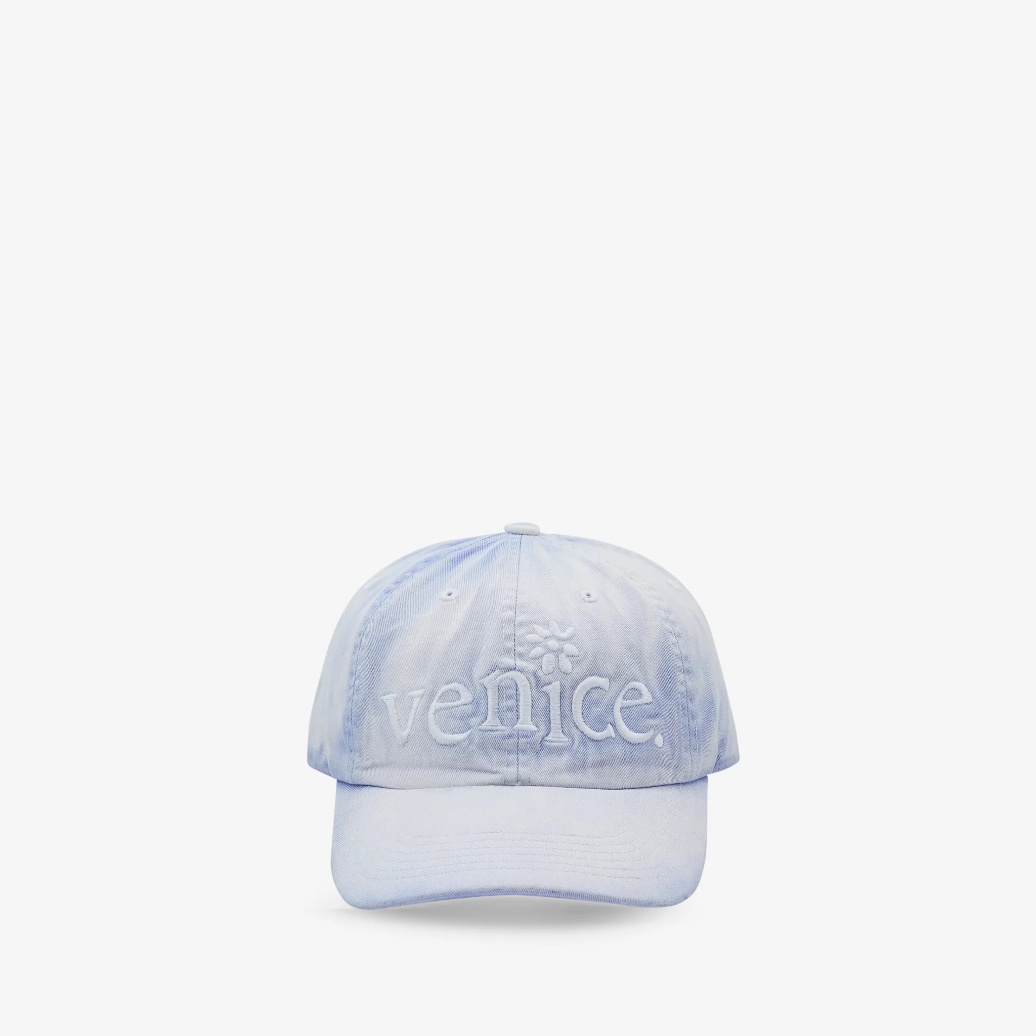 Venice Embroidered Cap Light Blue