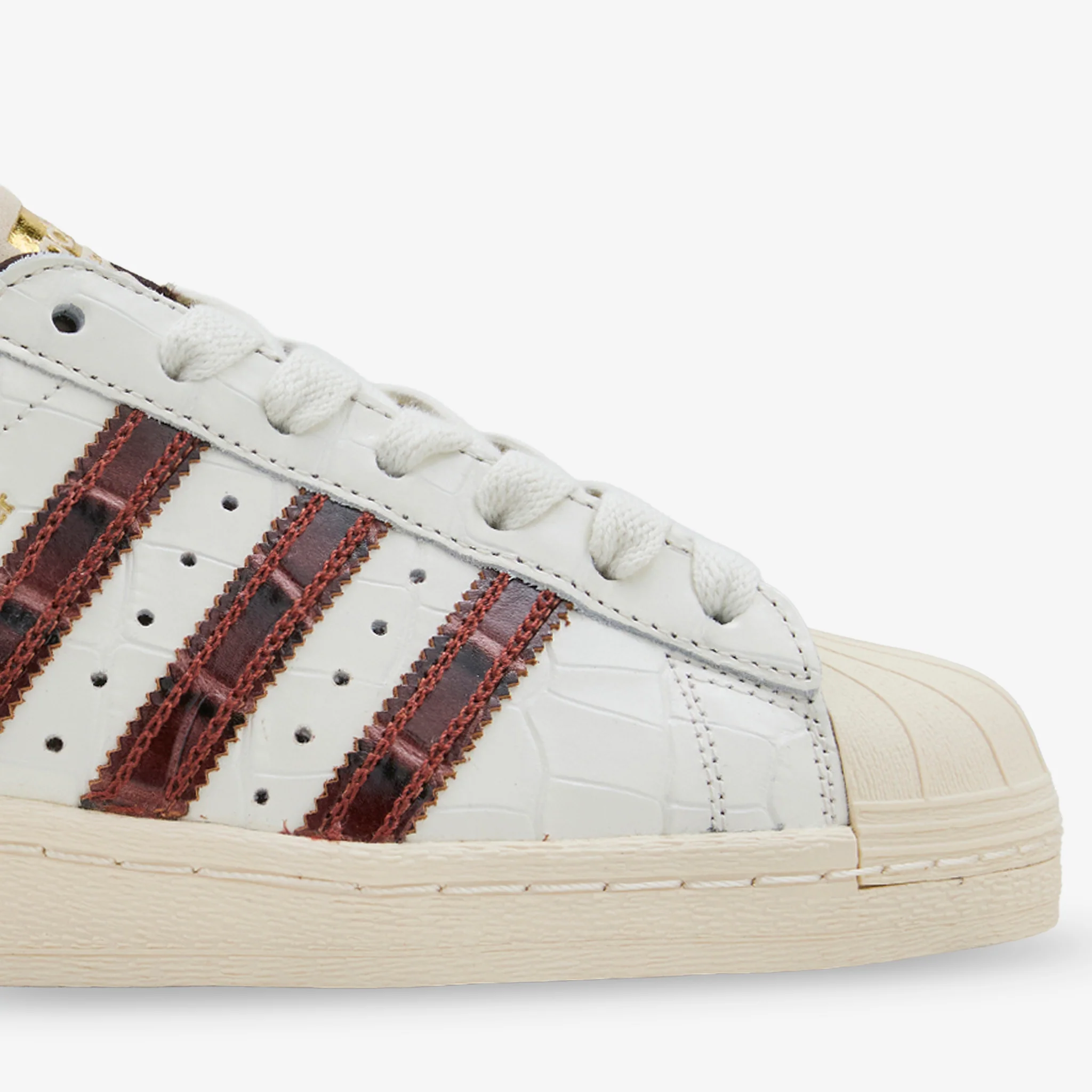 Wales Bonner x Superstar Wonder White | Fox Brown | Wonder White - Image 4