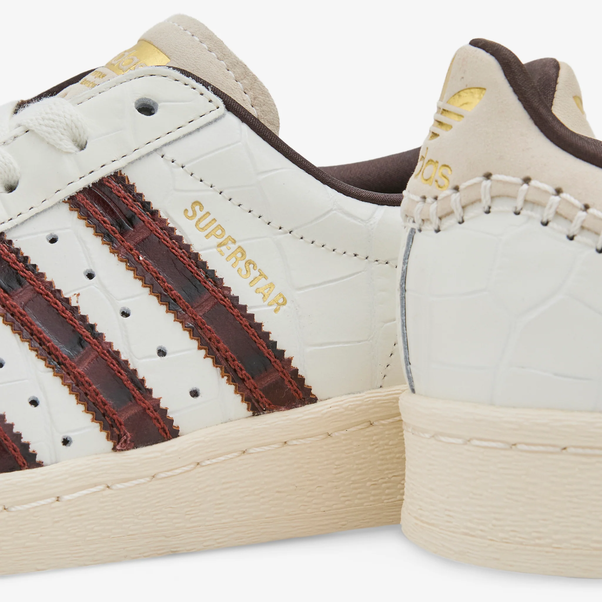 Wales Bonner x Superstar Wonder White | Fox Brown | Wonder White - Image 6