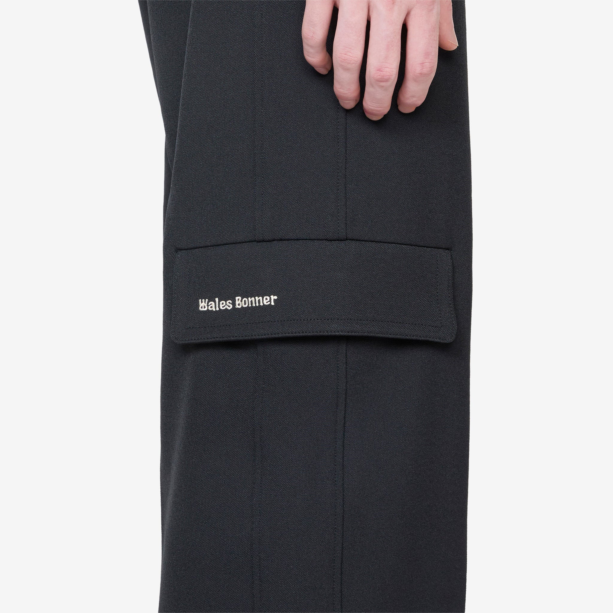 Wales Bonner x Sailor Trousers Black - Image 3