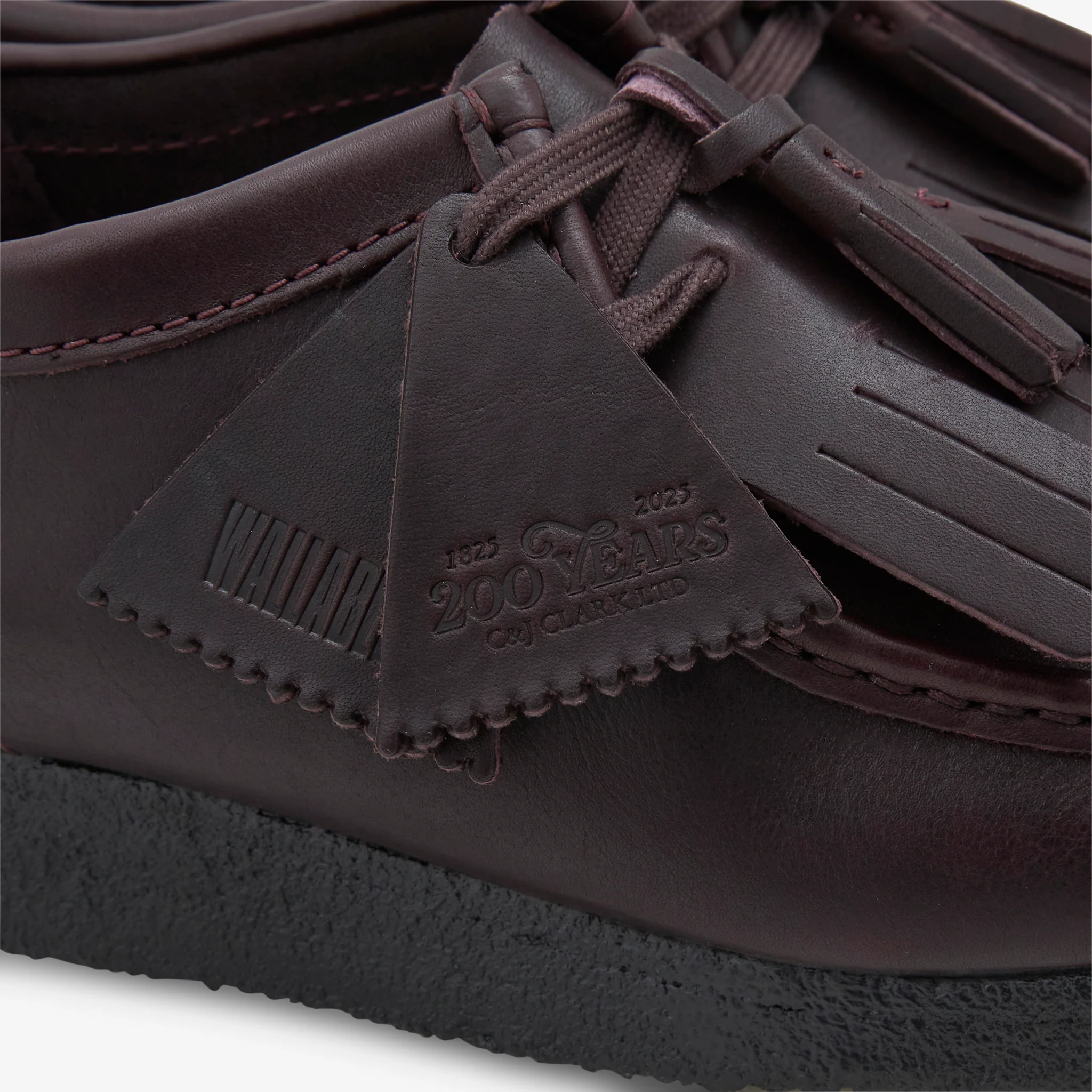 Wallabee Purple Grape Leather - Image 6