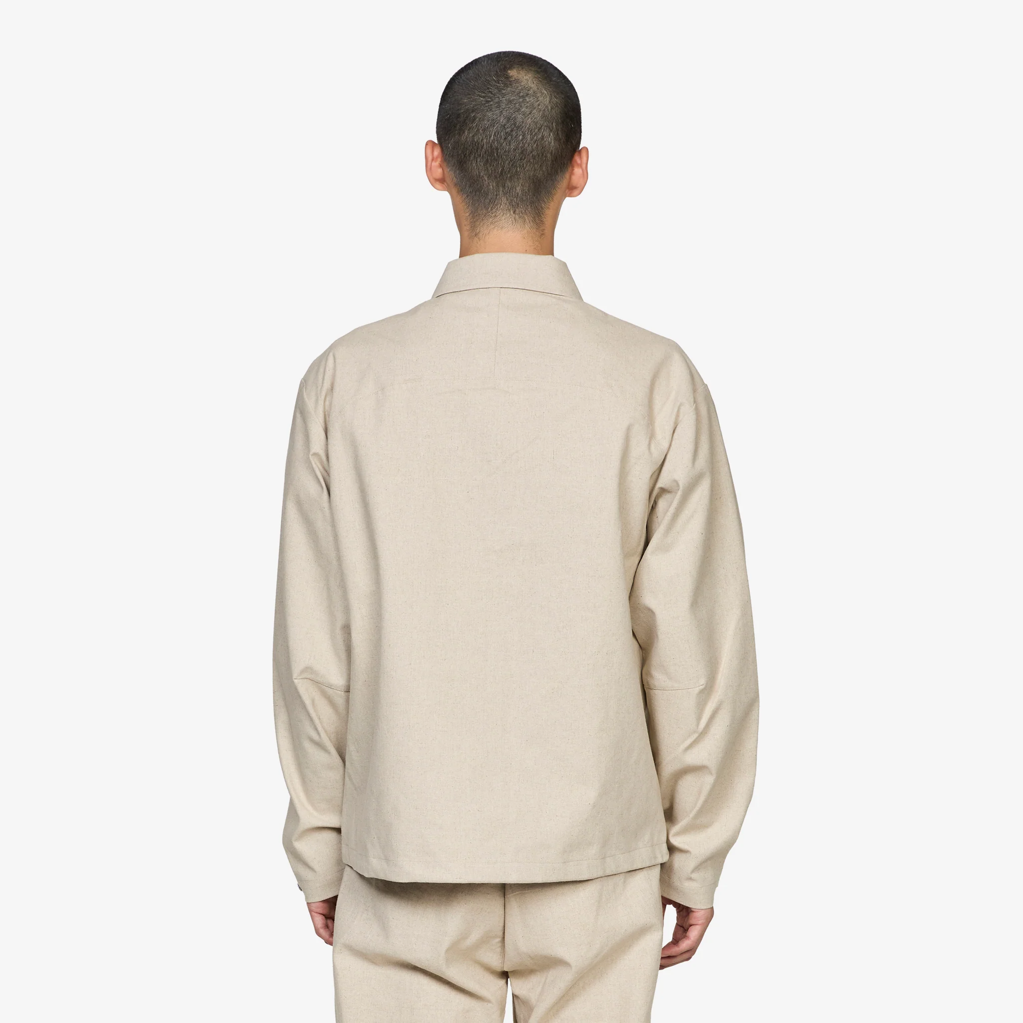 Waypoint Linen Cotton Mixed WP Jacket Beige - Image 3