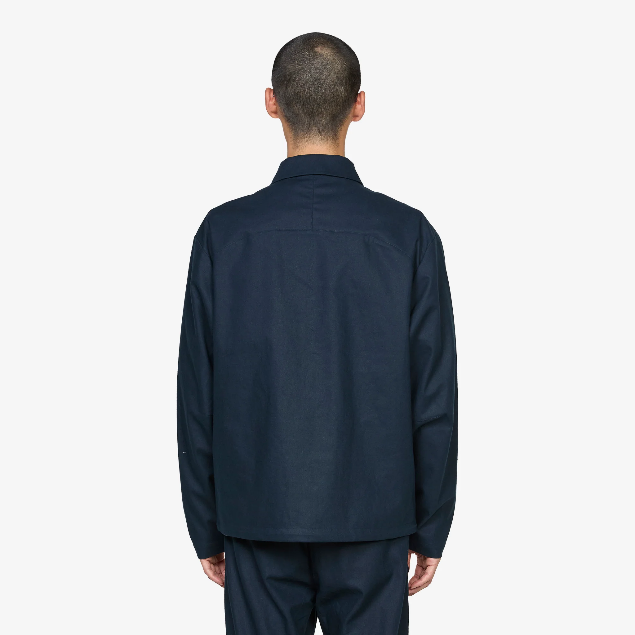 Waypoint Linen Cotton Mixed WP Jacket Dark Navy - Image 3