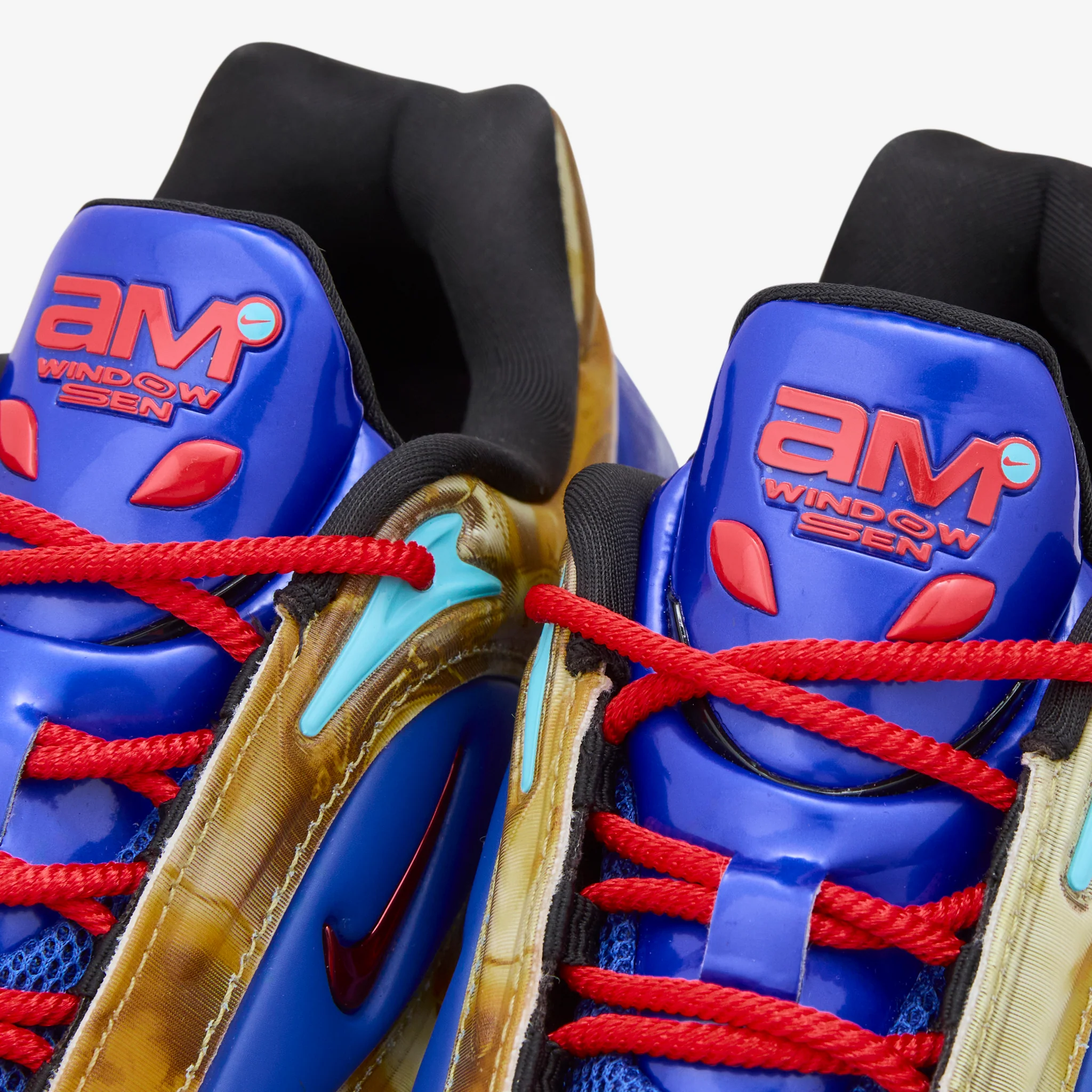 WINDOWSEN x Women's Air Max Muse Metallic Gold | Chile Red | Clearwater - Image 6