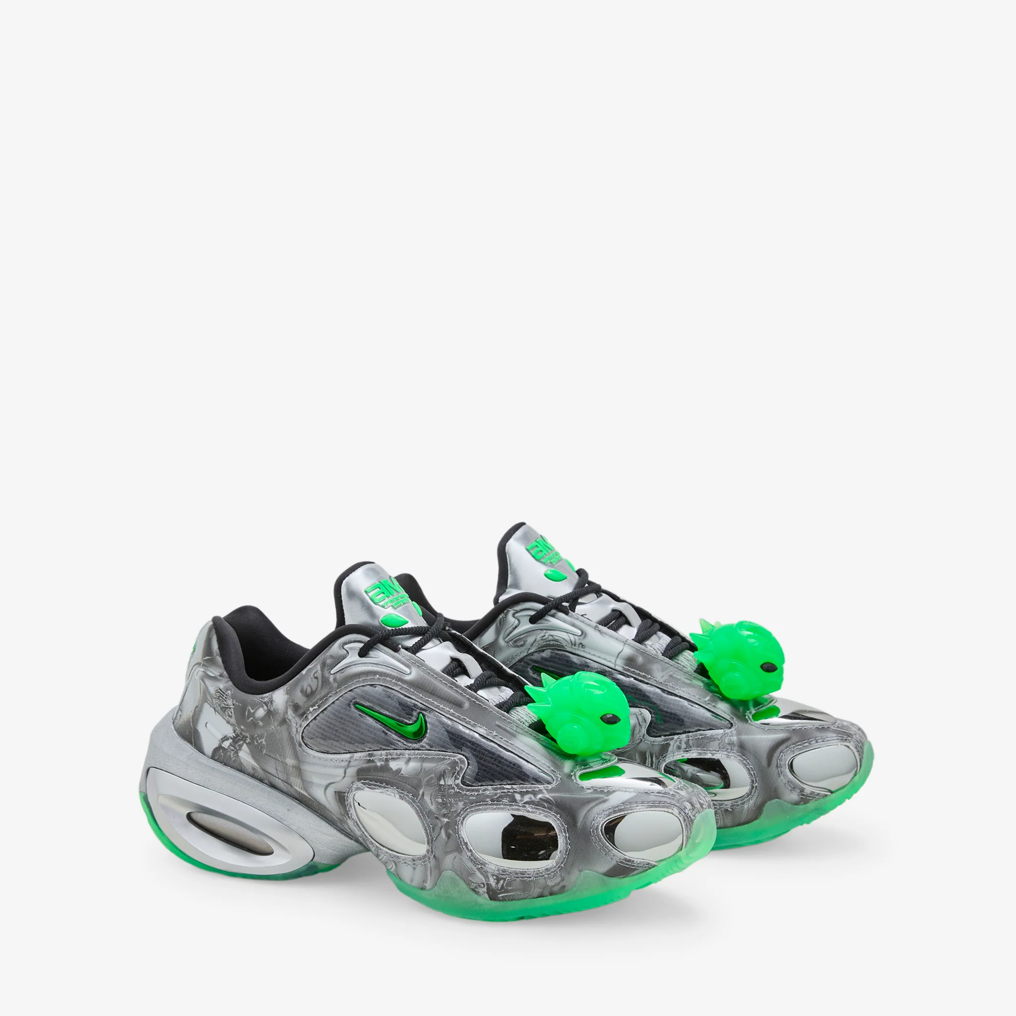 WINDOWSEN x Women's Air Max Muse Metallic Silver | Rage Green | Anthracite