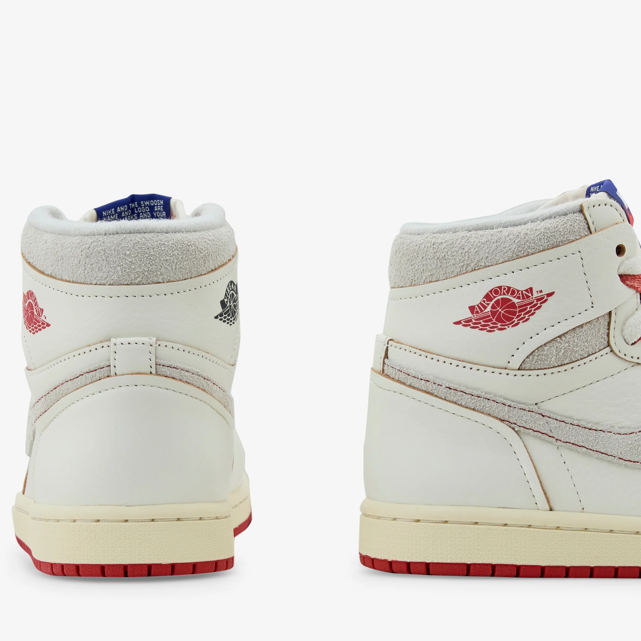 Women's Air Jordan 1 High OG 'Rare Air' Sail | Cinnabar | Light Bone - Image 4