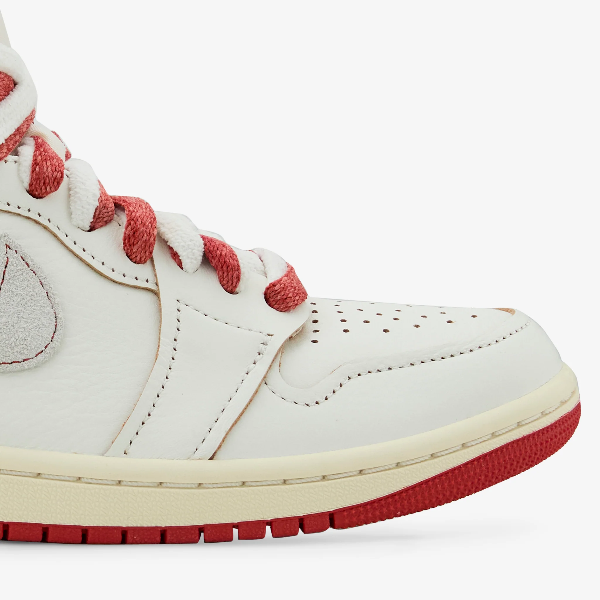 Women's Air Jordan 1 High OG 'Rare Air' Sail | Cinnabar | Light Bone - Image 6