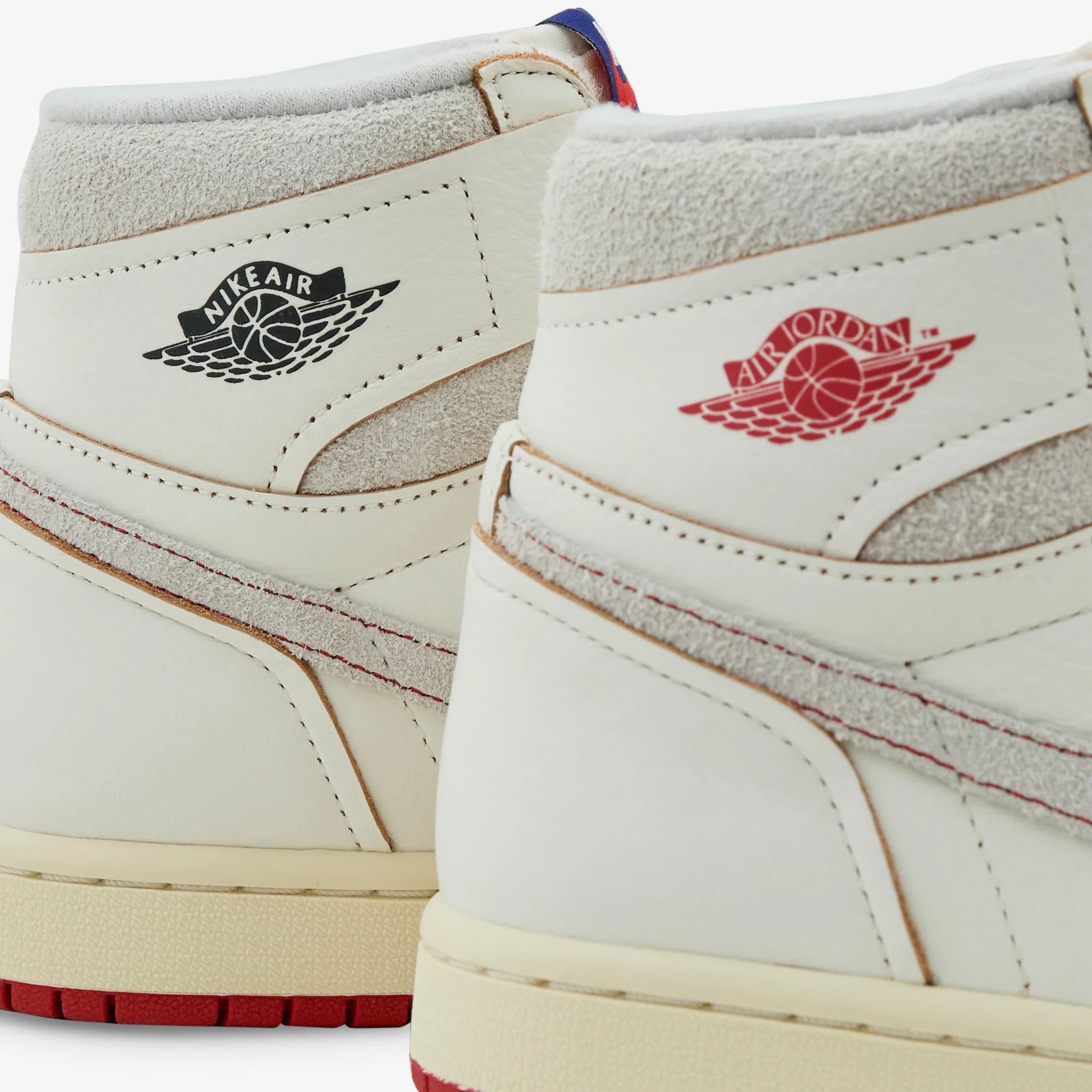 Women's Air Jordan 1 High OG 'Rare Air' Sail | Cinnabar | Light Bone - Image 7