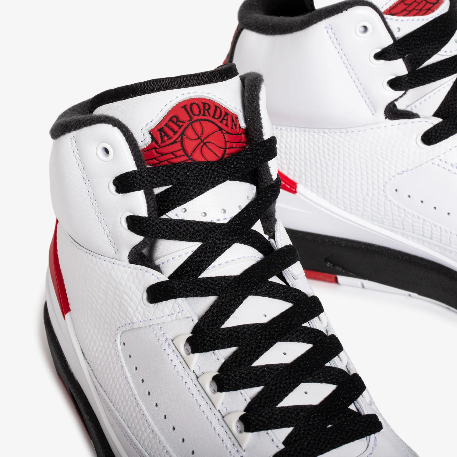 Women's Air Jordan 2 Retro 'Chicago' White | Varsity Red | Black - Image 3