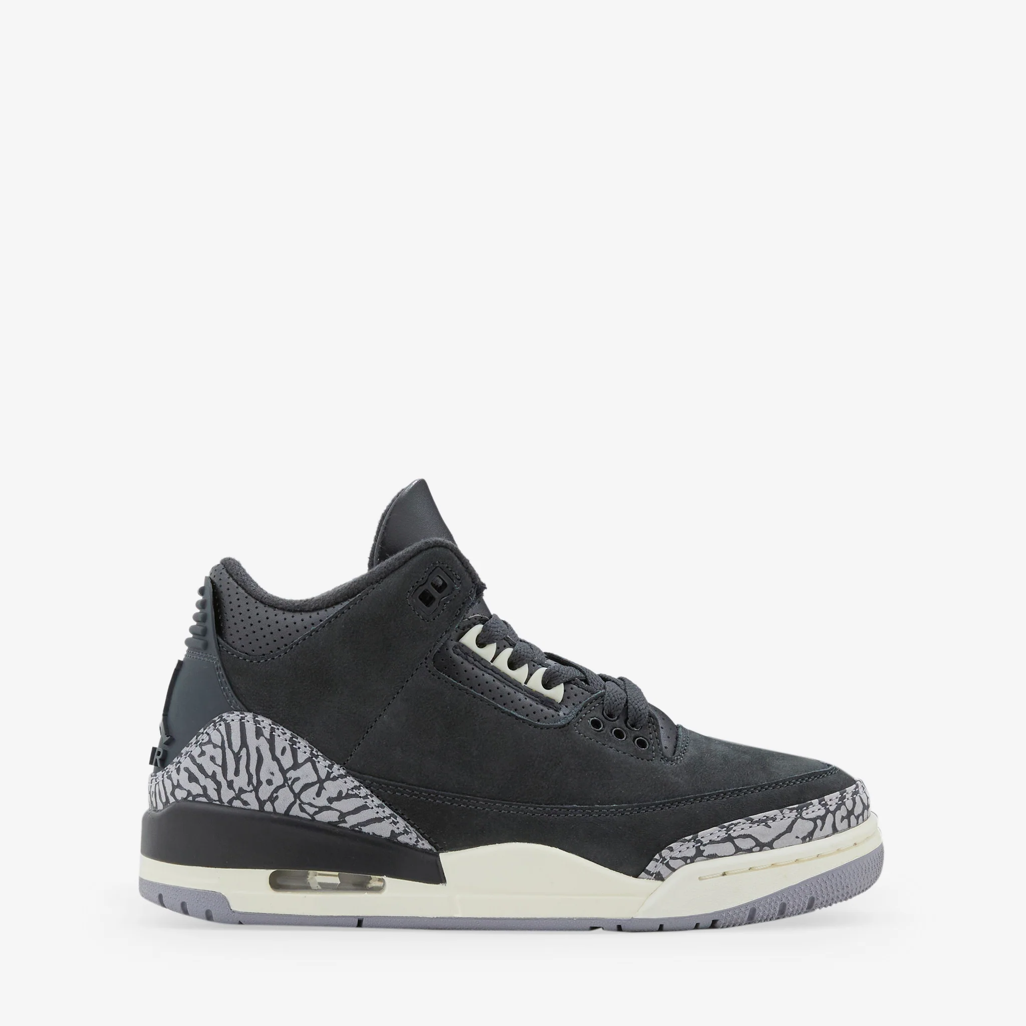 Women's Air Jordan 3 Retro Off Noir | Black | Sail | Cement Grey - Image 2