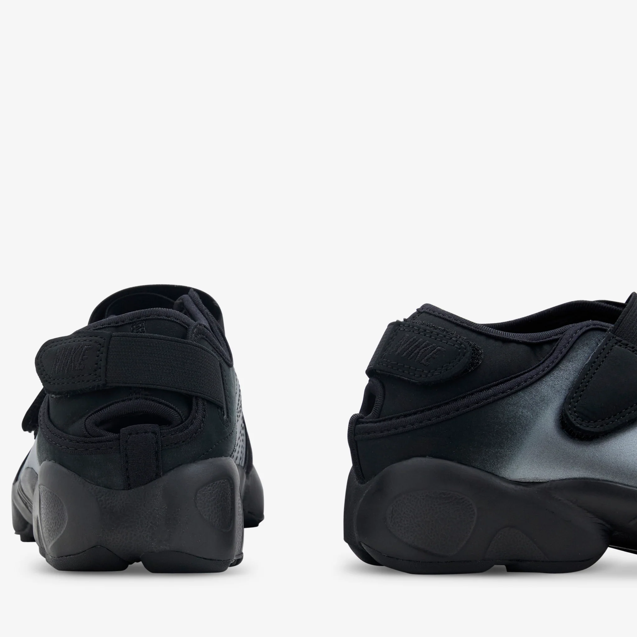 Women's Air Rift Leather Metallic Silver | Black - Image 3