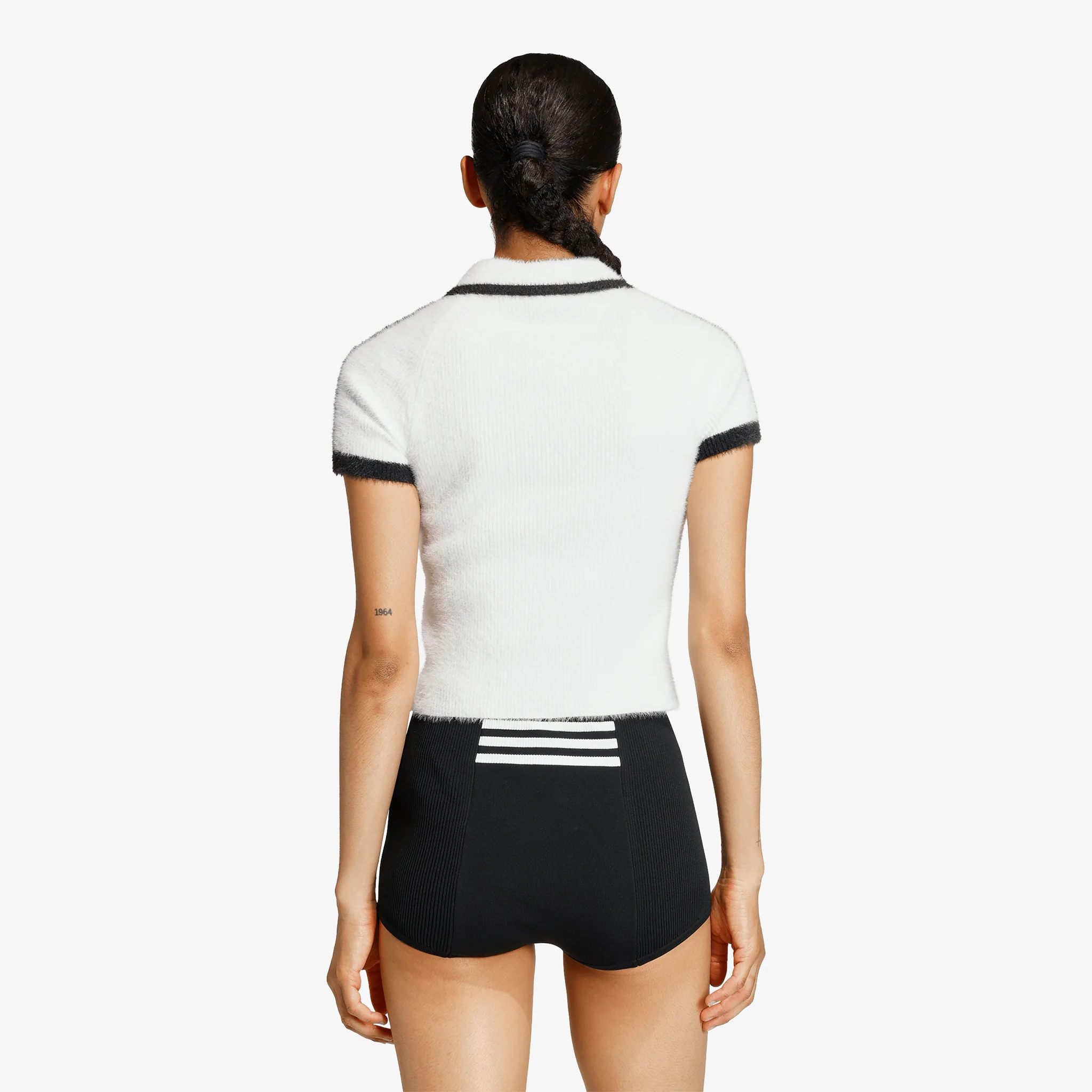 Women's Knitted Cali T-Shirt Off White - Image 4