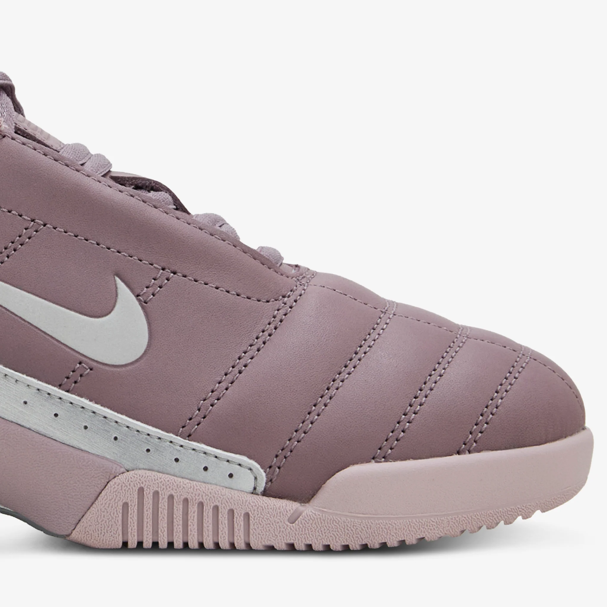 Women's T90 Shox Magia Taupe Grey | Metallic Silver | Light Violet Ore - Image 4