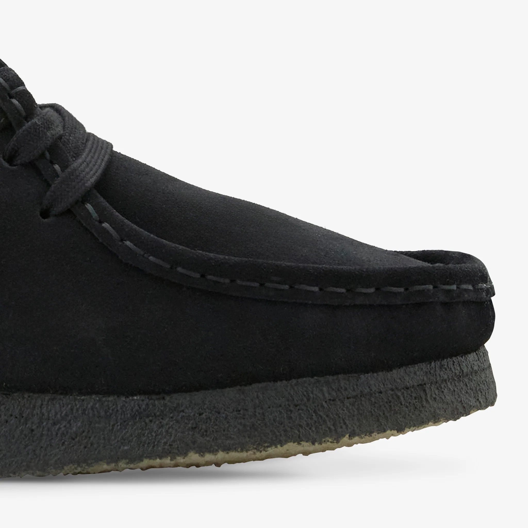 Women's Wallabee Black Suede - Image 3