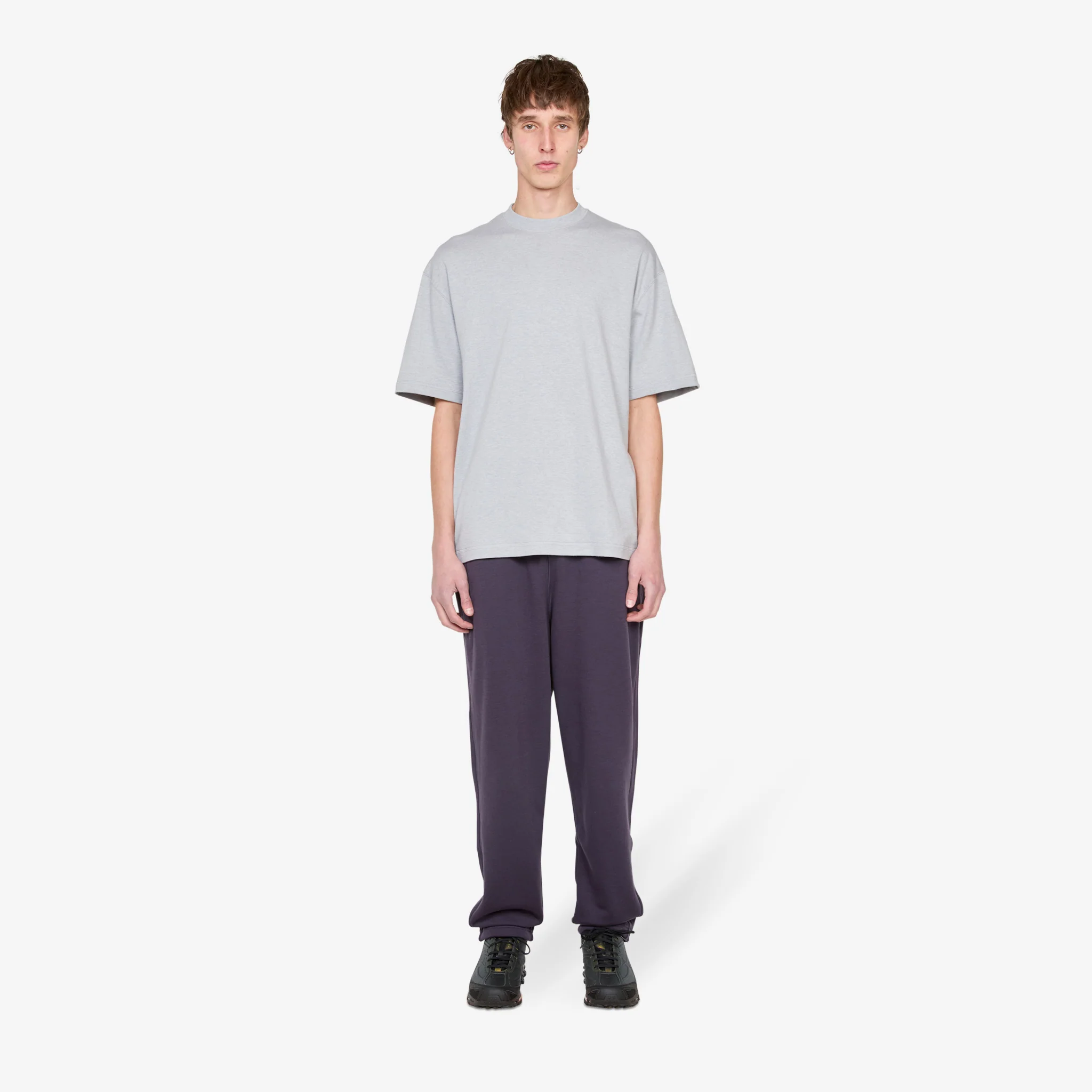 Nike Wool Classics Open Hem Fleece Pant Cave Purple - Image 4