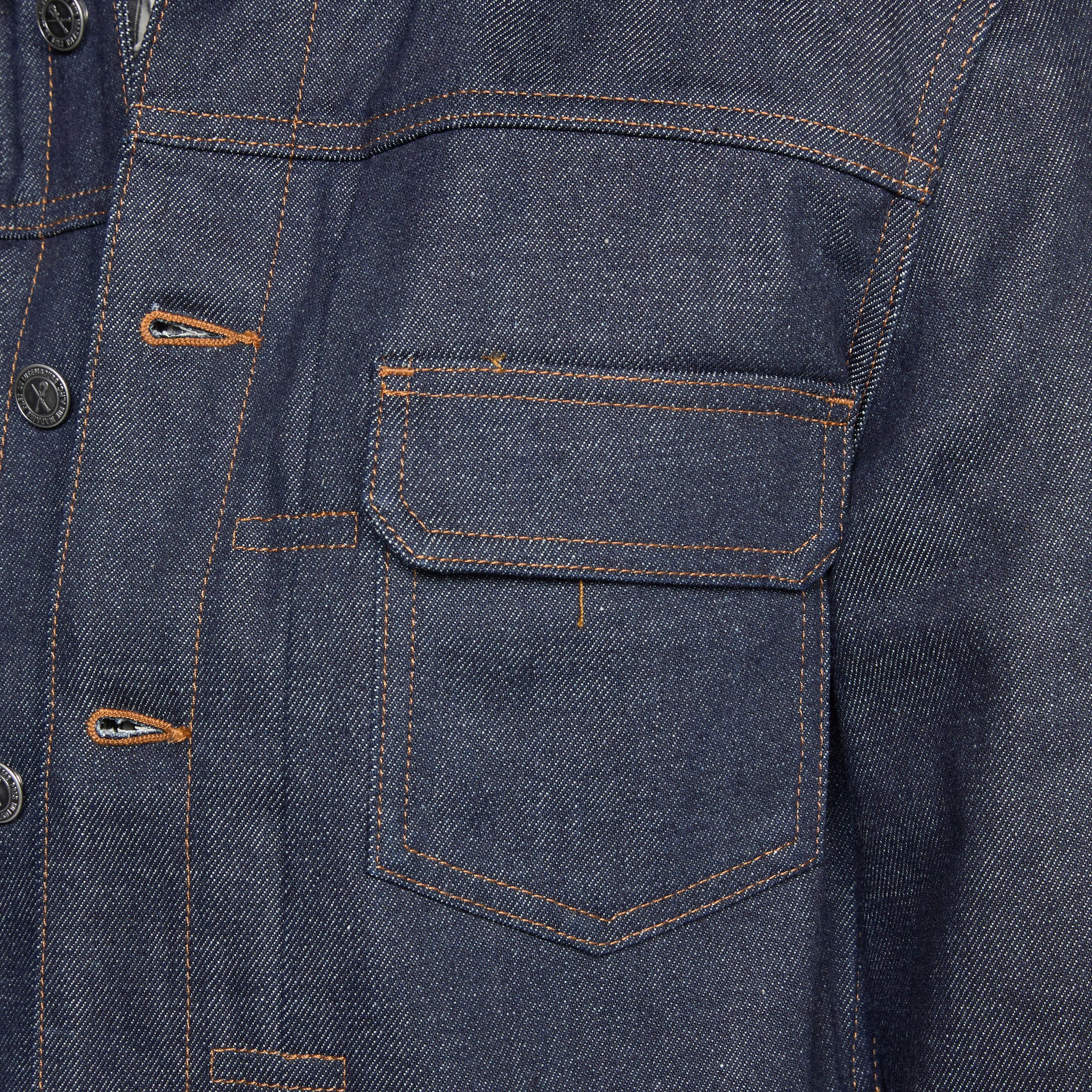 Work Jean Jacket Indigo - Image 4