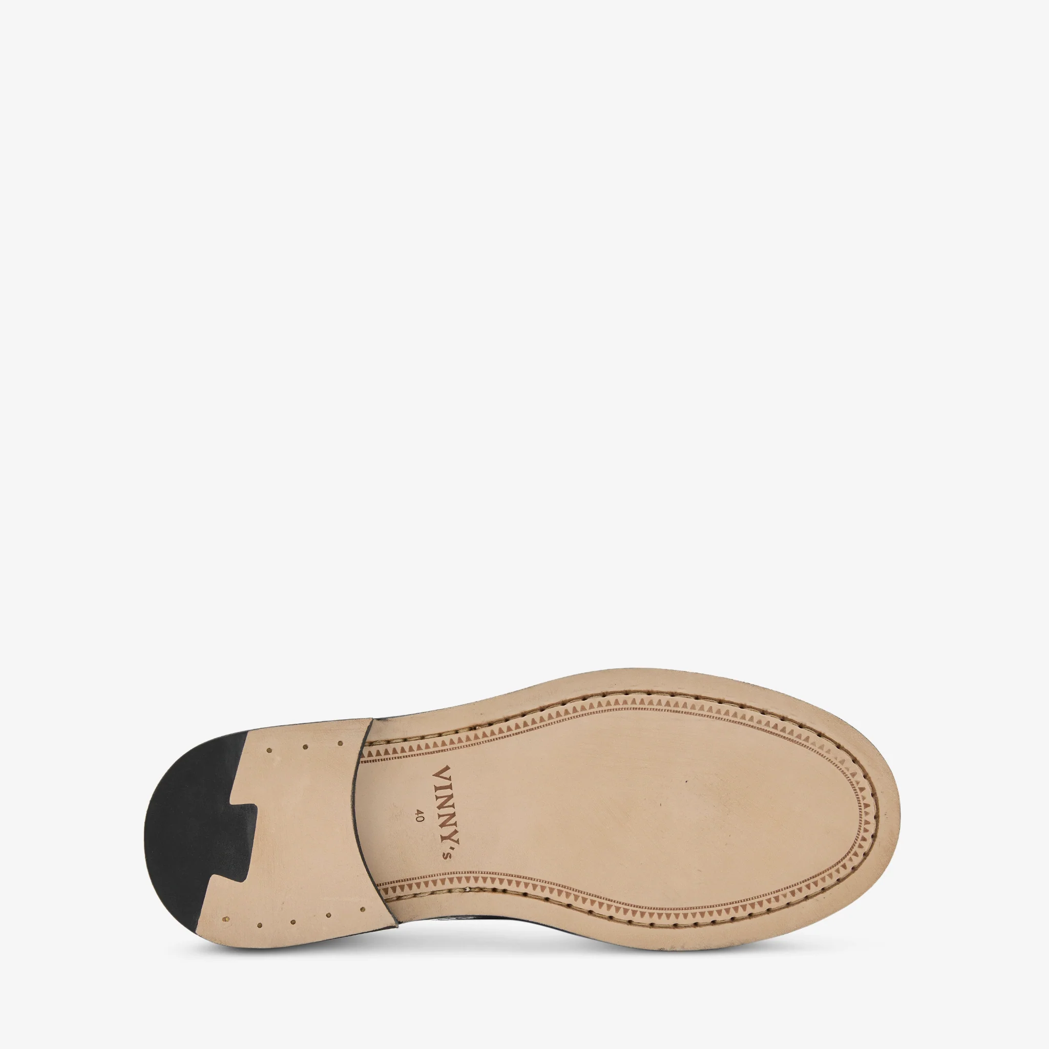 Yardee Two-Tone Moccasin Loafer Navy | Brown - Image 6